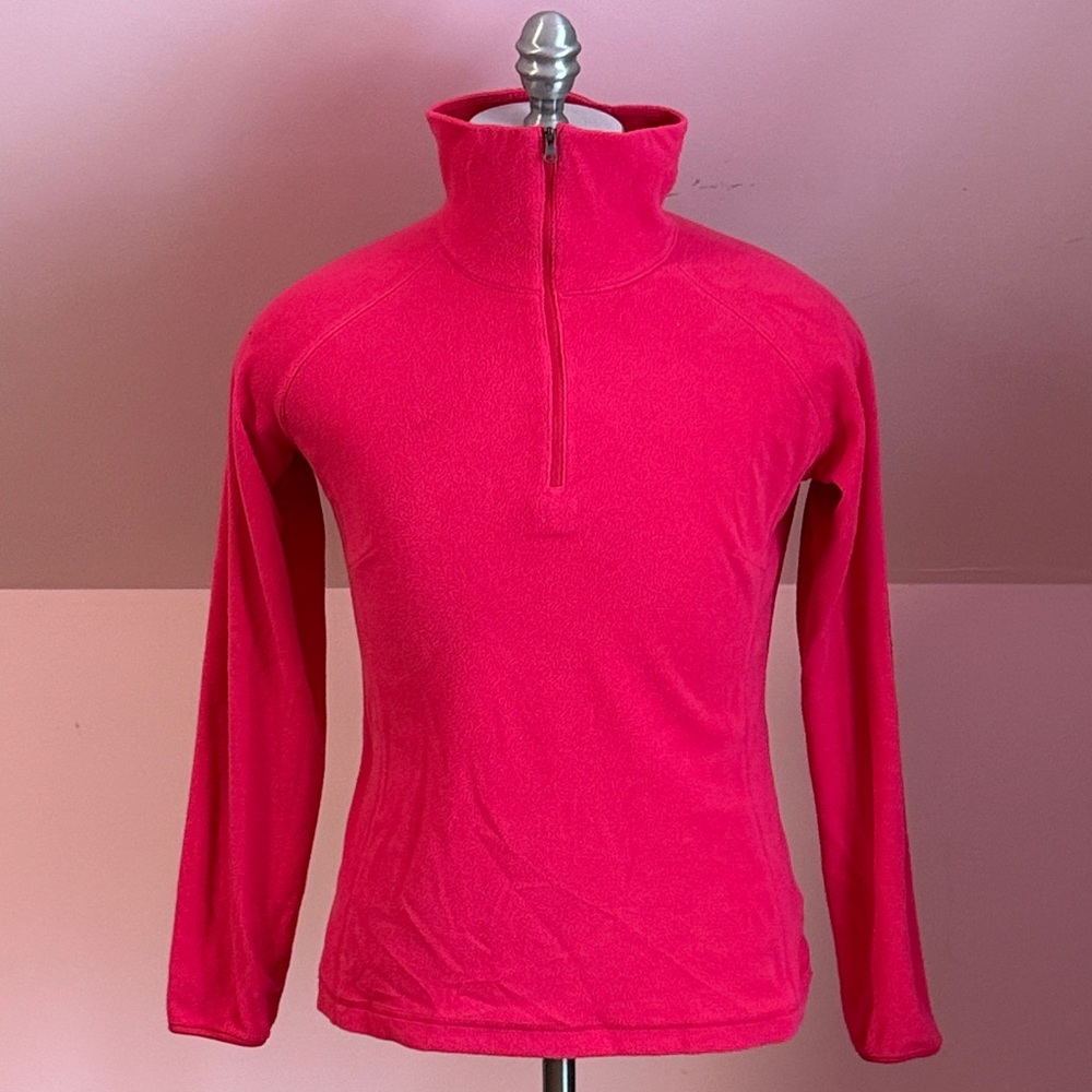 Columbia Fuchsia Quarter-Zip Fleece